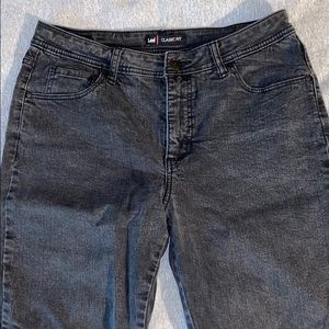 Black Lee classic fit jeans